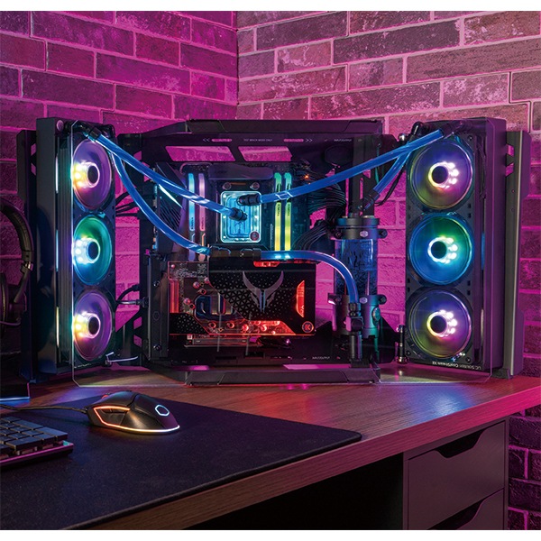 Cooler Master フルタワーオープンフレーム型PCケース