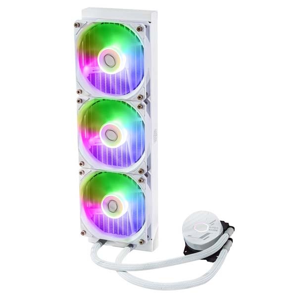 Cooler Master MASTERLIQUID 360L Core ARGB White 一体型水冷CPU