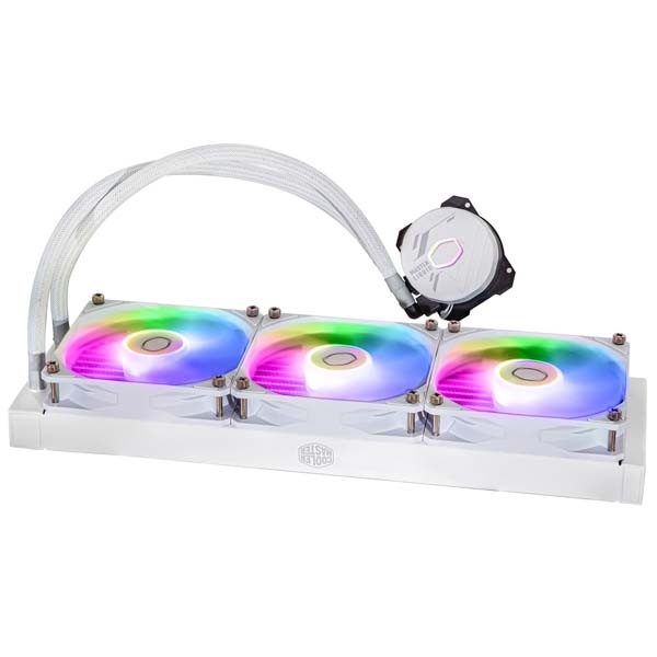 Cooler Master MASTERLIQUID 360L Core ARGB White 一体型水冷CPU