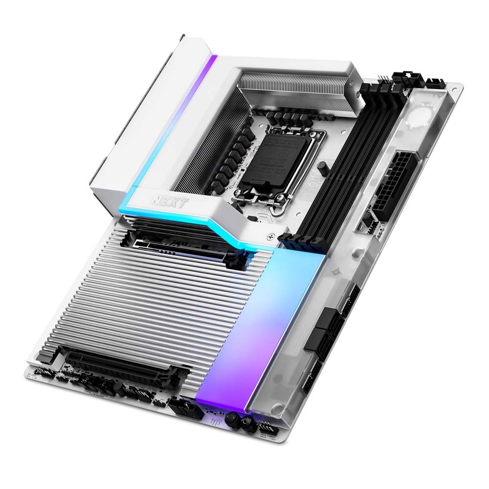 NZXT N9 Z890 ATXゲーミングWI-FI 7 マザーボード ホワイト｜N9