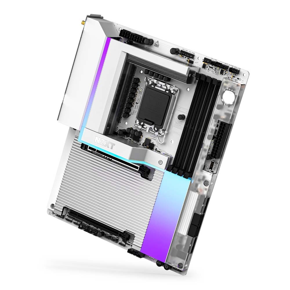 NZXT N9 Z890 ATXゲーミングWI-FI 7 マザーボード ホワイト｜N9-Z89XT