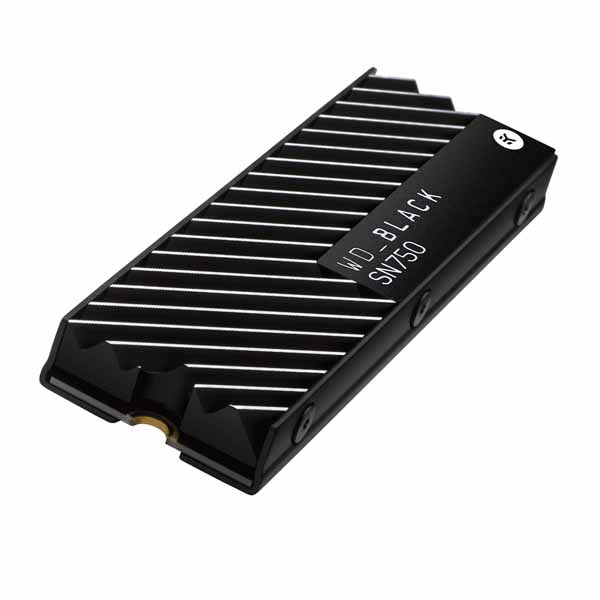 Western Digital WD BLACK SN750 NVMe SSD 1TB M.2 (Type2280