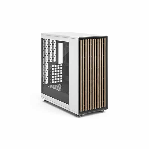 PCケース(自作PC用) Fractal Design North Chalk White TG North — ATX Mid-Tower PC Case