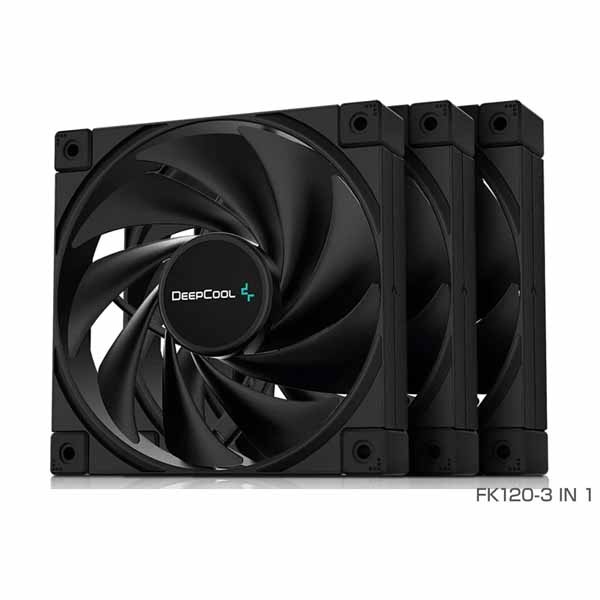 Deepcool FK120-3 IN 1 優れた冷却性能と静音性を実現した120mm