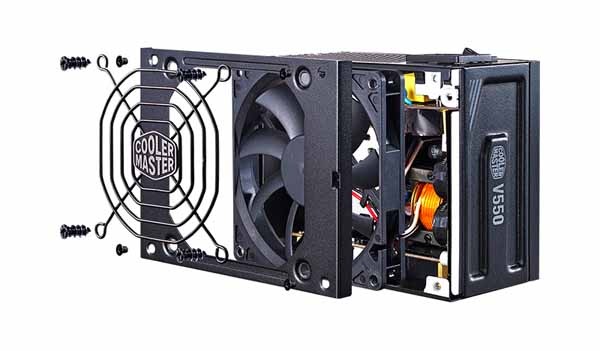 Cooler Master V550 SFX Gold フルモジュラータイプの電源