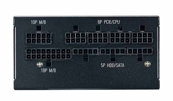 Cooler Master V550 SFX GOLD 電源ユニット Cooler Master V550 SFX Gold フルモジュラータイプの電源