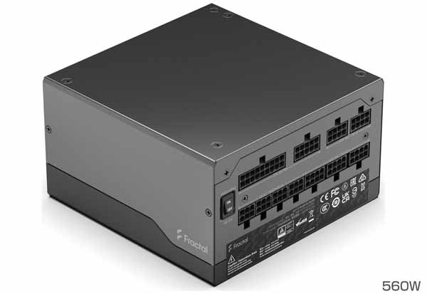 Fractal Design Ion+ 2 Platinum 560W 電源ユニット｜FD-P-IA2P-560