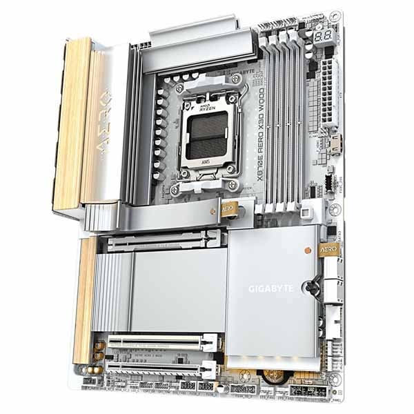 GIGABYTE X870E AERO X3D WOOD ATXマザーボード｜X870E AERO X WOOD