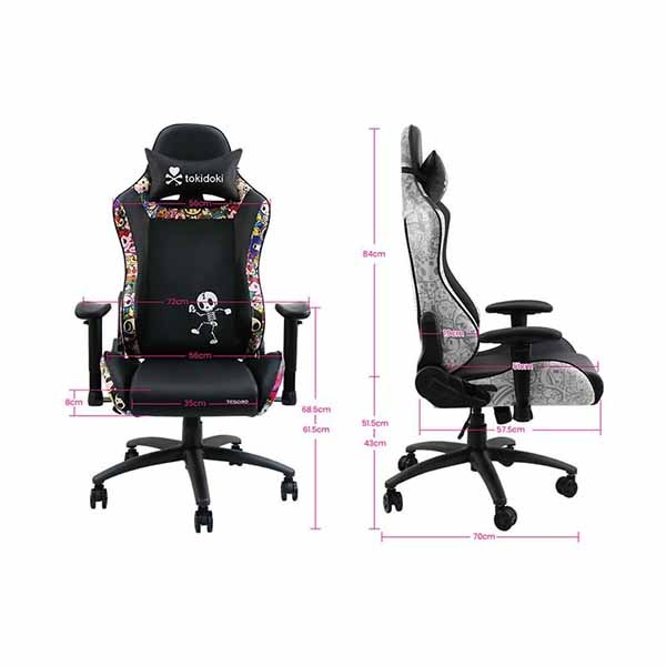 Alphaeon Tesoro x Tokidoki Limited Edition gaming chair Tonal