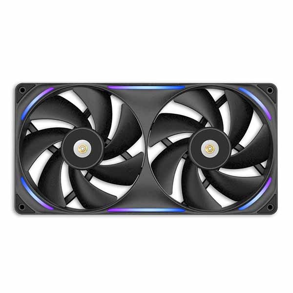 NZXT F280X RGB Black PCケースファン 280mm シングルフレームファン