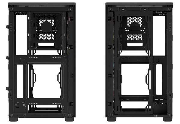 Corsair iCUE 2000D RGB AIRFLOW - ITX Tower - Black ミニ