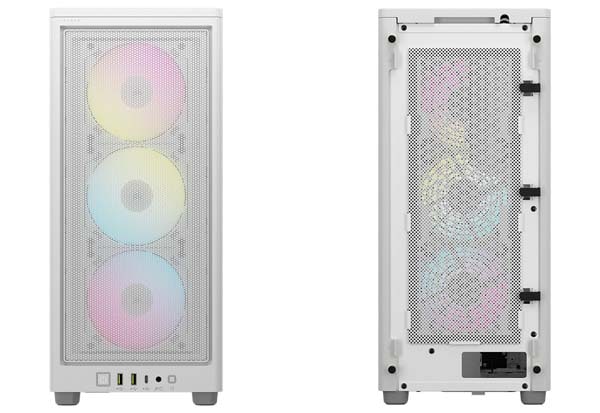 ①CORSAIR iCUE 2000D RGB Airflow ホワイト Corsair iCUE 2000D RGB Airflow CC-9011247-WW [ホワイト] 価格