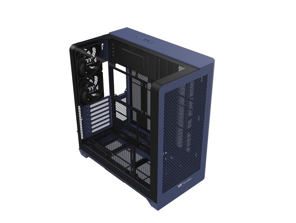 Thermaltake View 390 Air Future Dusk 120mmファン 2基搭載 湾曲強化