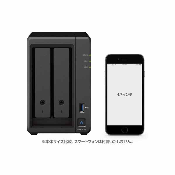 Synology NVR DVA1622 ディープラーニング監視ソリューション｜DVA1622
