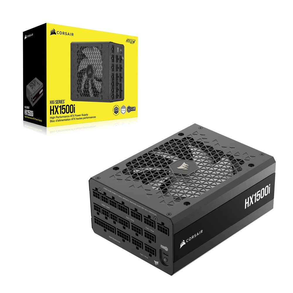 Corsair HX1500i 電源ユニット HX1500i Fully Modular Ultra-Low Noise Platinum ATX 1500 Watt PC