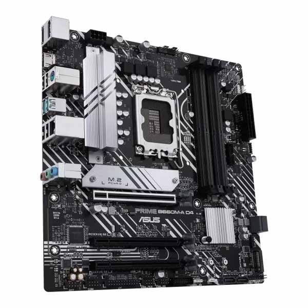 ASUS PRIME B660M-A D4 インテル B660 (LGA1700) mATXマザーボード