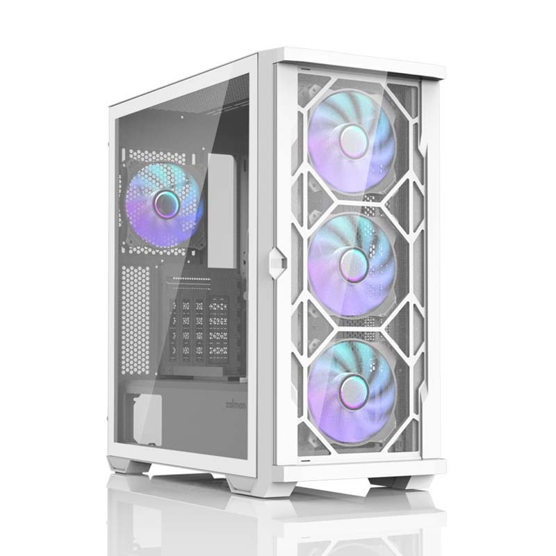 アウトレット特価・新品】ZALMAN Z10 DUO WHITE ミドルタワー型PC