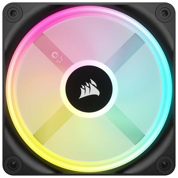 CORSAIR iCUE LINK QX120 RGB スターターキット① Amazon.com: Corsair iCUE LINK QX120 RGB 120mm Magnetic Dome