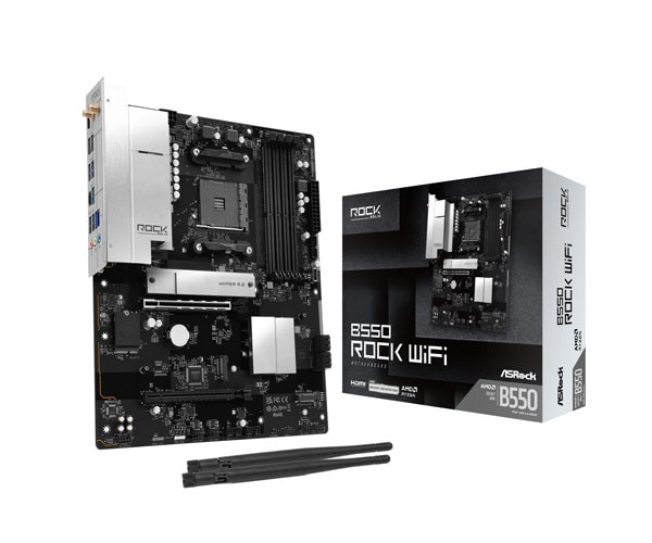 ASRock B550 Rock WiFi ATXマザーボード｜B550 Rock WiFi通販｜PC4U