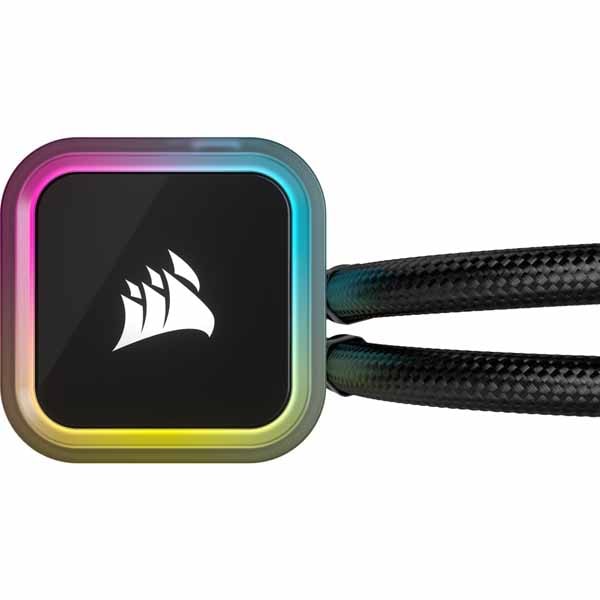Corsair iCUE H150i RGB ELITE ポンプヘッドにARGB搭載 水冷一体型CPU