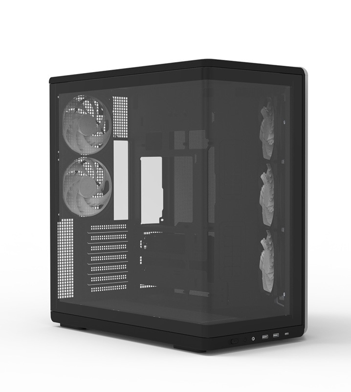 ZALMAN P60 Black ミドルタワー型PCケース ブラック｜P60 Black通販｜PC4U