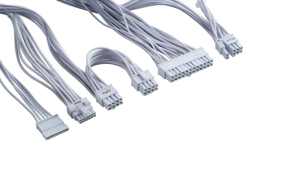 Cooler Master MWE Gold 750 V3 ATX 3.1 White Non-Modular PC電源