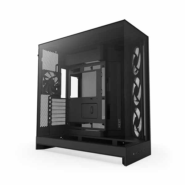 新品未開封　NZXT Flow h9 黒 Used - Like New: NZXT H9 Flow - All Black - CM-H91FB-01