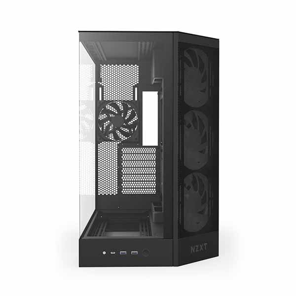 新品未開封　NZXT Flow h9 黒 Amazon.com: NZXT H9 Flow RGB (2025) – Large Dual-Chamber ATX