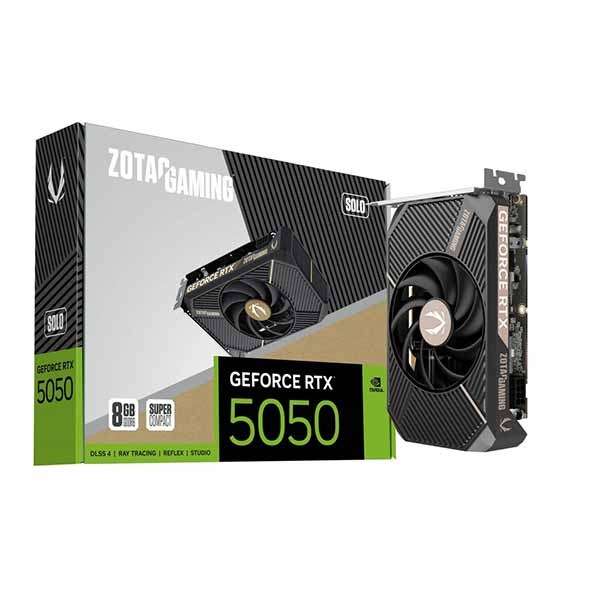 ZOTAC RTX 5050 SOLO 8G グラフィックボード ZOTAC GAMING GeForce RTX 5050 SOLO 8GB グラフィックスボード