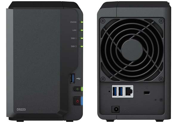 Synology DiskStation DS223 Realtek RTD1619B CPU搭載 低価格2ベイNAS