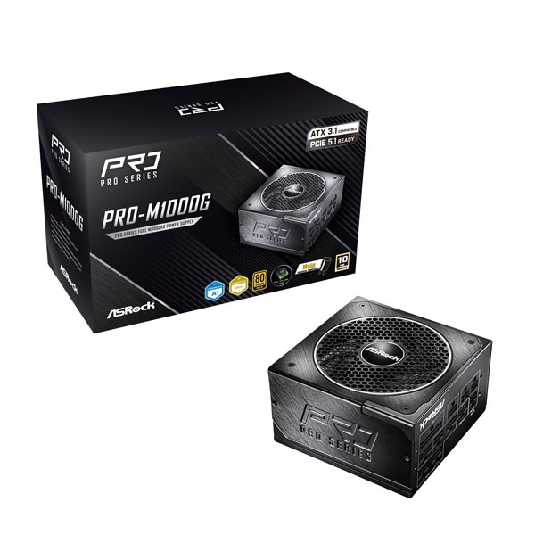ASRock PRO-M1000G フルモジュラー電源ユニット 1000W｜PRO-M1000G通販