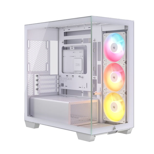 Corsair 2800X RS-R ARGB Micro-ATX White ミドルタワー型PCケース