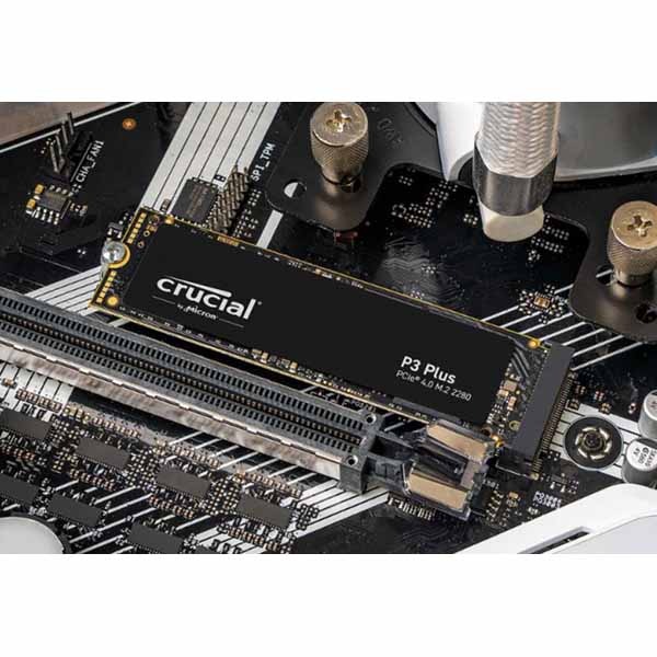 Crucial P3 Plus 容量4TB M.2(2280) 3D NAND Gen4 x4 NVMe M.2 SSD 