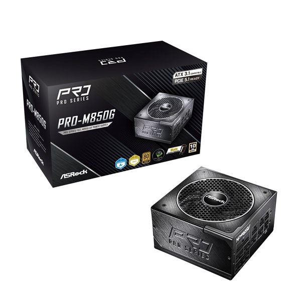 ASRock PRO-M850G フルモジュラー電源ユニット 850W｜PRO-M850G通販｜PC4U