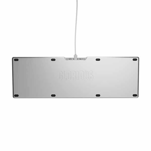 Glorious GMMK 3 PRO 100% Prebuilt Wired Silver - US フル