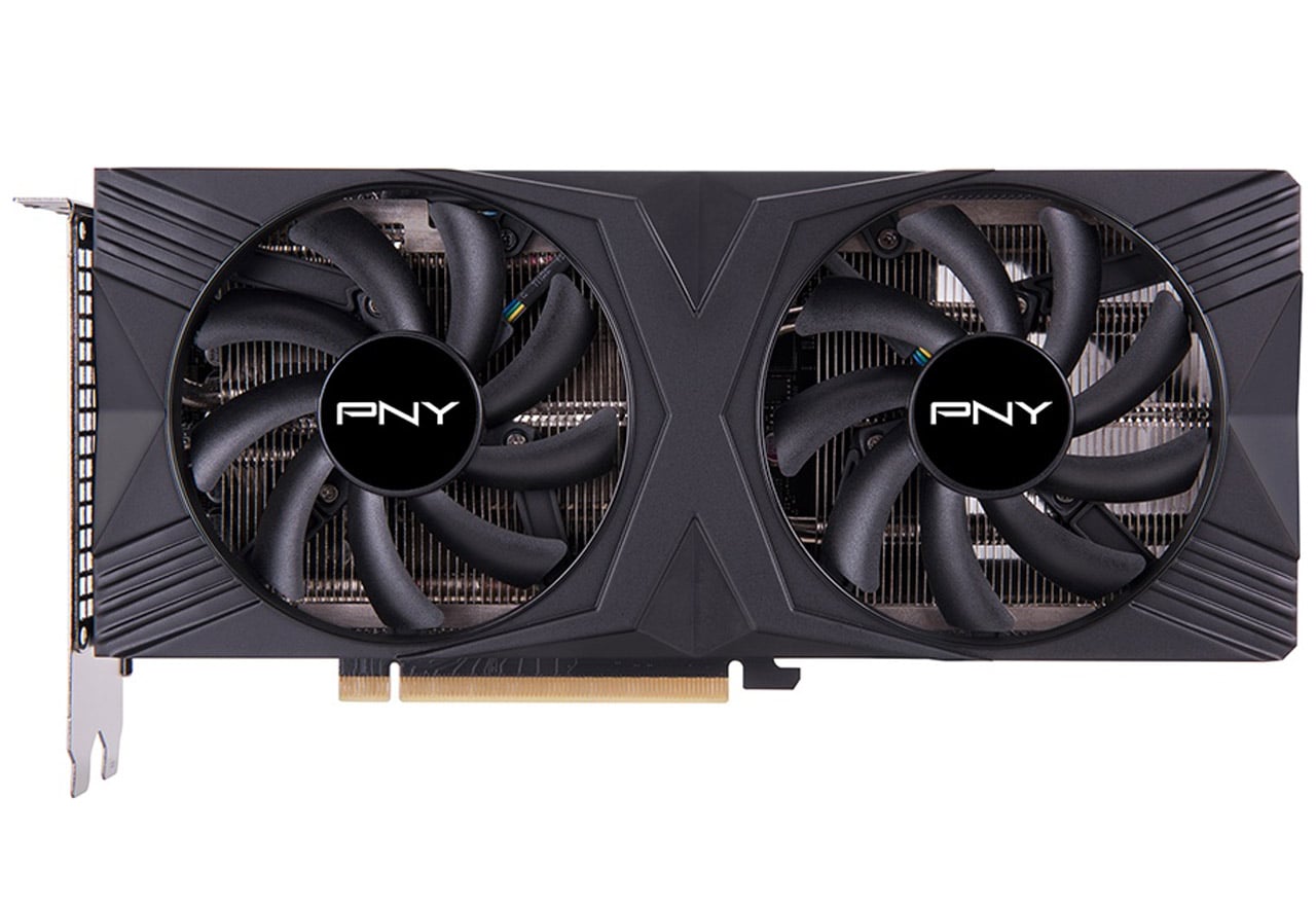 PNY GeForce RTX 4060 Ti 8GB VERTO STANDARD DUAL FAN アルミバック