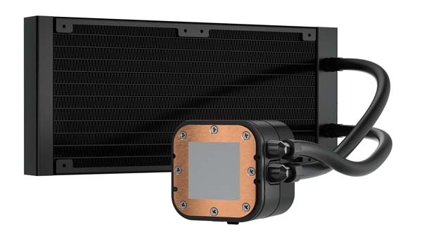 Corsair H100x RGB ELITE 120mmファン×2 水冷一体型CPUクーラー｜CW