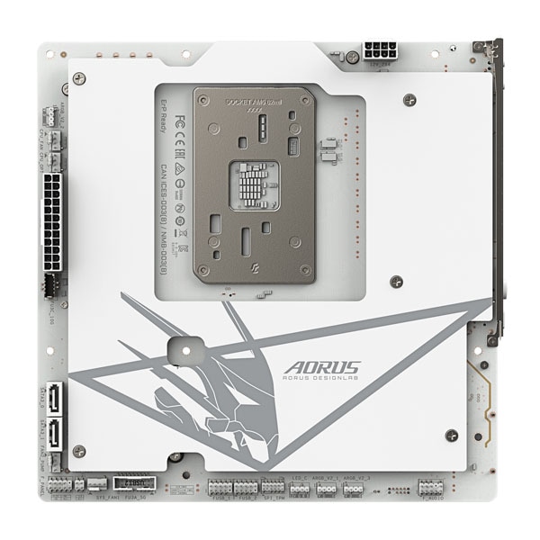 GIGABYTE B850M AORUS STEALTH ICE Micro-ATXマザーボード ホワイト