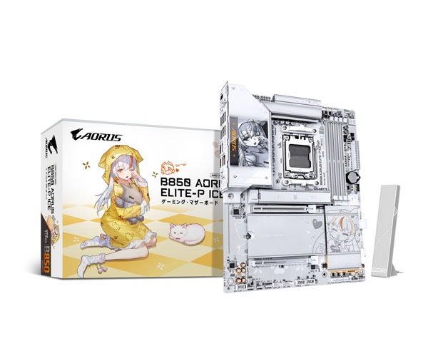 GIGABYTE B850 AORUS ELITE-P ICE 神鷹凛モデル ATX マザーボード