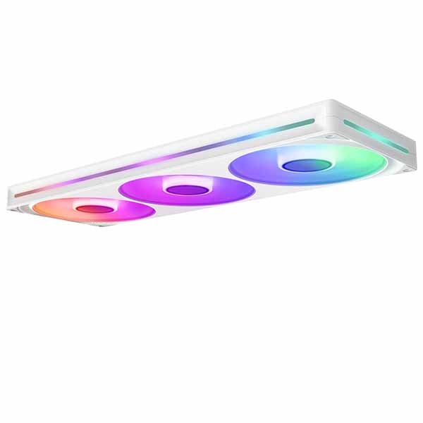 NZXT F420RGB Core Fan (Single Frame) - White シングルフレームRGB