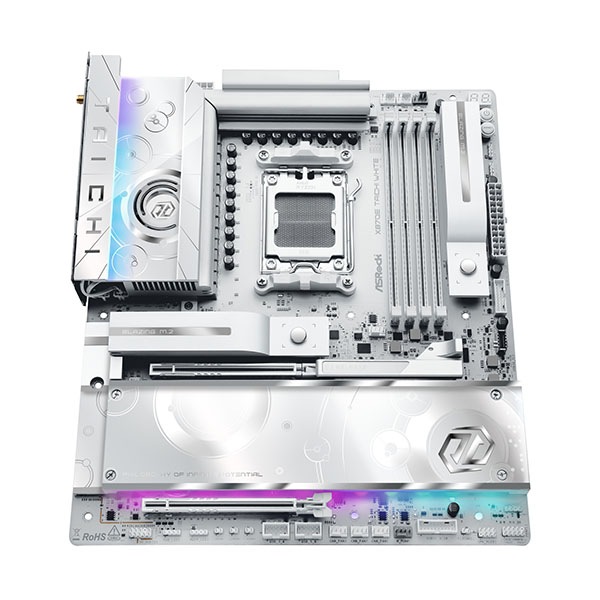 ASRock X870E Taichi White E-ATXマザーボード ホワイト｜X870E Taichi