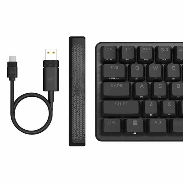 Corsair K65 PRO MINI Silver-RGB -日本語レイアウト かな印字無し- 65