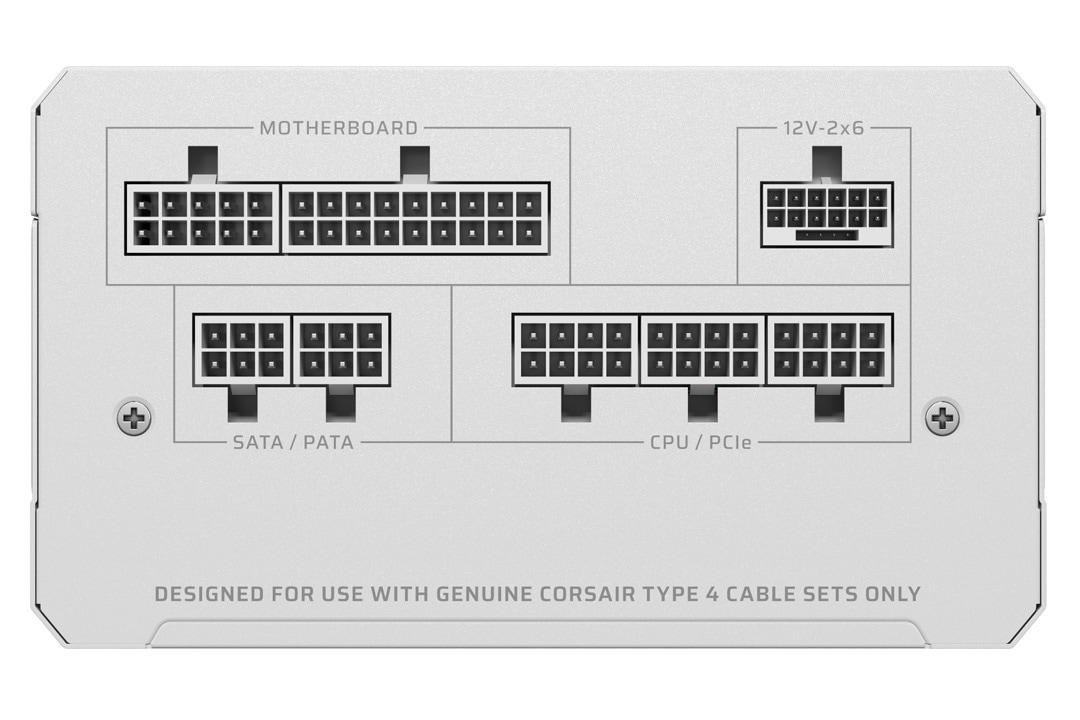Corsair RM750e White -2025- PC電源ユニット 750W ホワイト｜CP