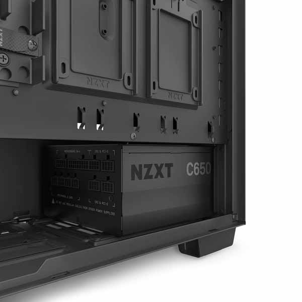 NZXT C650 電源ユニット 80Plus Gold 認証 [ 定格650W出力 ]｜PA-6G1BB