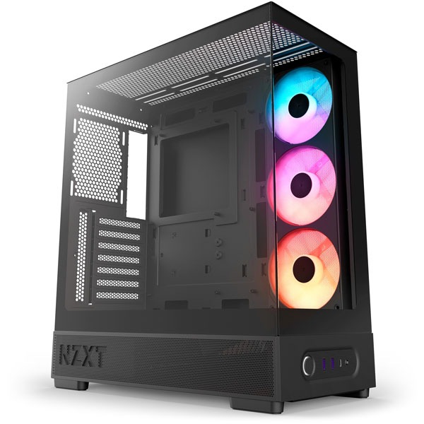 NZXT S5 RGB (2026) - Black ミドルタワーPCケース ブラック｜CC-S51FB