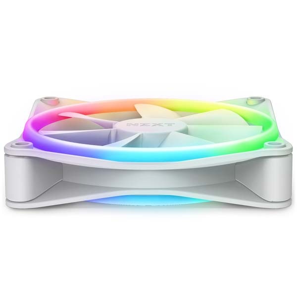 NZXT F120 RGB DUO TRIPLE PACK & RGB Controller [White] 120mm