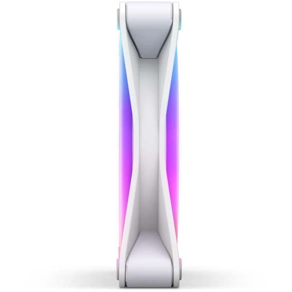 NZXT F120 RGB DUO TRIPLE PACK & RGB Controller [White] 120mm
