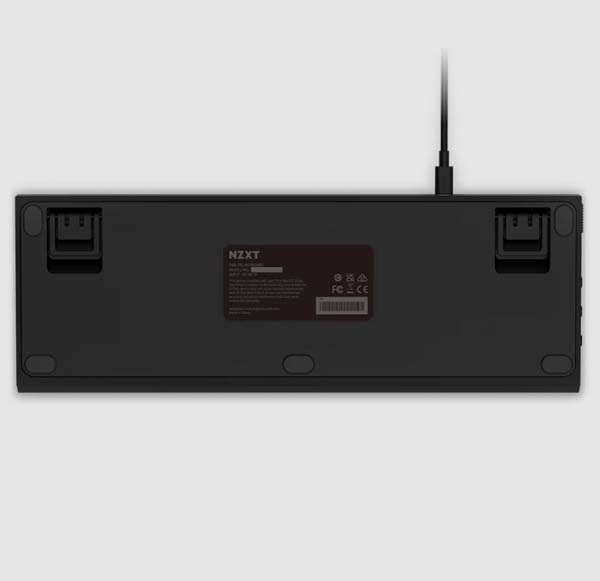 NZXT FUNCTION TENKEYLESS モジュラー式メカニカルキーボード [ 黒