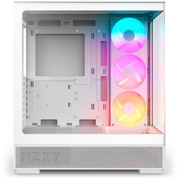 NZXT S5 RGB (2026) - White ミドルタワーPCケース ホワイト｜CC-S51FW