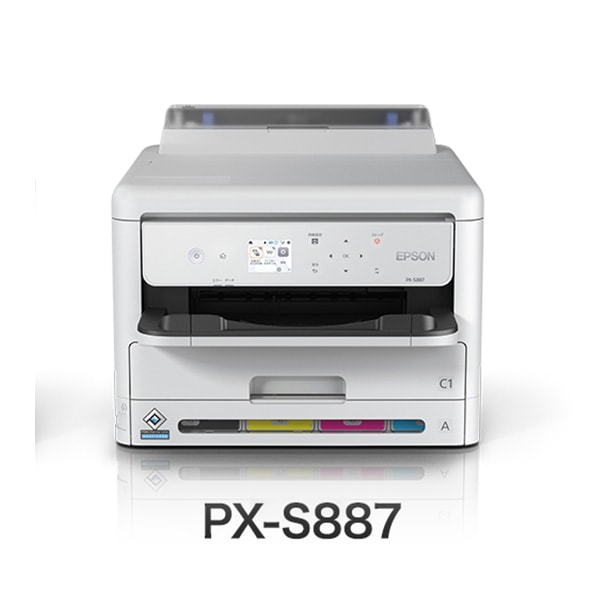 EPSON A4カラービジネスインクジェットプリンター PX-S887 25ipm通販｜PC4U